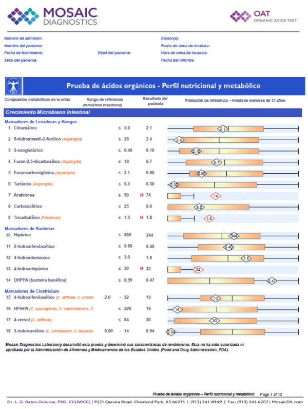 organic acid test (oat)